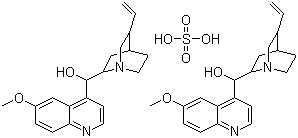 硫酸奎寧結構式_804-63-7結構式