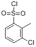 3-Chloro-2-methylbenzenesulfonyl chloride Structure,80563-86-6Structure