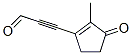 (9ci)-3-(2-甲基-3-氧代-1-環(huán)戊烯-1-基)-2-丙炔醛結(jié)構(gòu)式_81280-46-8結(jié)構(gòu)式