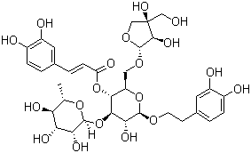 連翹酯苷B結(jié)構(gòu)式_81525-13-5結(jié)構(gòu)式