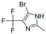 1H-Imidazole, 5-bromo-2-methyl-4-(trifluoromethyl)-Structure,81654-23-1Structure 1H-Imidazole, 5-bromo-2-methyl-4-(trifluoromethyl)- Structure,81654-23-1Structure