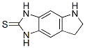 (9CI)-3,5,6,7-四氫-吡咯并[2,3-f]苯并咪唑-2(1H)-硫酮結構式_81864-33-7結構式
