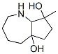 (9ci)-八氫-8-甲基-環(huán)戊并[b]氮雜卓-5a,8(1h)-二醇結構式_81978-81-6結構式