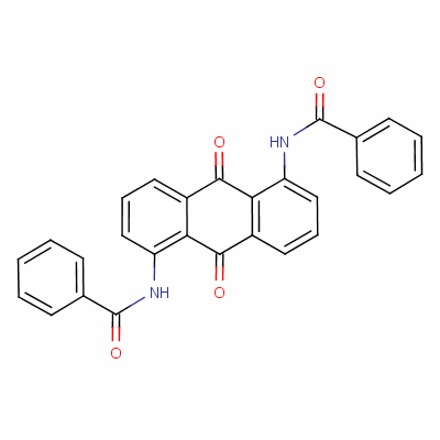 1,5-DibenzamidoanthraquinoneStructure,82-18-8Structure 1,5-Dibenzamidoanthraquinone Structure,82-18-8Structure