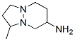 六氫-3-甲基-1H-吡唑并[1,2-a]吡嗪-6-胺結(jié)構(gòu)式_82222-19-3結(jié)構(gòu)式