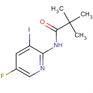 N-(5-fluoro-3-iodopyridin-2-yl)pivalamideStructure,823218-50-4Structure N-(5-fluoro-3-iodopyridin-2-yl)pivalamide Structure,823218-50-4Structure