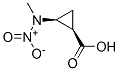 順式-(9ci)-2-(甲基硝基氨基)-環(huán)丙烷羧酸結構式_82403-63-2結構式