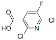 2,6-Dichloro-5-fluoropyridine-3-carboxylic acidStructure,8271-06-5Structure 2,6-Dichloro-5-fluoropyridine-3-carboxylic acid Structure,8271-06-5Structure
