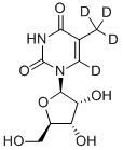 5-Methyl-d3-uridine-6-d1Structure,82845-85-0Structure 5-Methyl-d3-uridine-6-d1 Structure,82845-85-0Structure