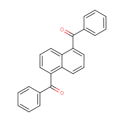 1,5-DibenzoylnaphthaleneStructure,83-80-7Structure 1,5-Dibenzoylnaphthalene Structure,83-80-7Structure