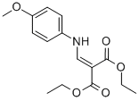 2-((4-Methoxyphenylamino)methylene)malonic acid diethyl esterStructure,83507-70-4Structure 2-((4-Methoxyphenylamino)methylene)malonic acid diethyl ester Structure,83507-70-4Structure