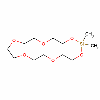 1,1-Dimethylsila-17-crown-6Structure,83890-22-6Structure 1,1-Dimethylsila-17-crown-6 Structure,83890-22-6Structure