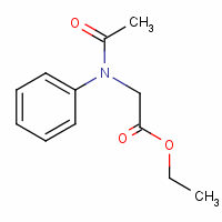 n-乙?；?n-苯基甘氨酸乙酯結(jié)構(gòu)式_83949-33-1結(jié)構(gòu)式