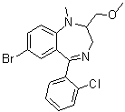 Metaclazepam Structure,84031-17-4Structure