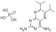 2,4-Diamino-6,7-diisopropylpteridine phosphate saltStructure,84176-65-8Structure 2,4-Diamino-6,7-diisopropylpteridine phosphate salt Structure,84176-65-8Structure
