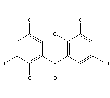 Phenol,2,2-sulfinylbis[4,6-dichloro-Structure,844-26-8Structure Phenol,2,2-sulfinylbis[4,6-dichloro- Structure,844-26-8Structure