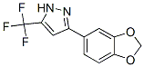 3-(1,3-Benzodioxol-5-yl)-5-(trifluoromethyl)-1H-pyrazoleStructure,845266-32-2Structure 3-(1,3-Benzodioxol-5-yl)-5-(trifluoromethyl)-1H-pyrazole Structure,845266-32-2Structure
