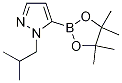 1H-pyrazole, 1-(2-methylpropyl)-5-(4,4,5,5-tetramethyl-1,3,2-dioxaborolan-2-yl)-Structure,847818-75-1Structure 1H-pyrazole, 1-(2-methylpropyl)-5-(4,4,5,5-tetramethyl-1,3,2-dioxaborolan-2-yl)- Structure,847818-75-1Structure