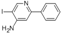 4-Amino-5-iodo-2-phenylpyridineStructure,848580-35-8Structure 4-Amino-5-iodo-2-phenylpyridine Structure,848580-35-8Structure