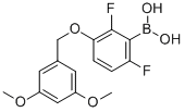 2,6-Difluoro-3-(3,5-dimethoxybenzyloxy)phenylboronic acidStructure,849062-01-7Structure 2,6-Difluoro-3-(3,5-dimethoxybenzyloxy)phenylboronic acid Structure,849062-01-7Structure