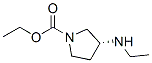 1-Pyrrolidinecarboxylic acid,3-(ethylamino)-,ethyl ester,(3r)-Structure,849106-56-5Structure 1-Pyrrolidinecarboxylic acid,3-(ethylamino)-,ethyl ester,(3r)- Structure,849106-56-5Structure