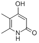 4-Hydroxy-5,6-dimethylpyridin-2(1h)-one Structure,84953-72-0Structure