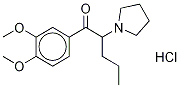 1-(3,4-Dimethoxyphenyl)-2-(1-pyrrolidinyl)-1-pentanone hydrochlorideStructure,850351-99-4Structure 1-(3,4-Dimethoxyphenyl)-2-(1-pyrrolidinyl)-1-pentanone hydrochloride Structure,850351-99-4Structure