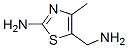 5-Thiazolemethanamine, 2-amino-4-methyl-Structure,850852-66-3Structure 5-Thiazolemethanamine, 2-amino-4-methyl- Structure,850852-66-3Structure
