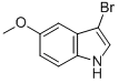 1H-indole, 3-bromo-5-methoxy-Structure,85092-83-7Structure 1H-indole, 3-bromo-5-methoxy- Structure,85092-83-7Structure