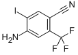 4-Amino-5-iodo-2-(trifluoromethyl)benzonitrileStructure,852569-35-8Structure 4-Amino-5-iodo-2-(trifluoromethyl)benzonitrile Structure,852569-35-8Structure