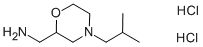 C-(4-isobutyl-morpholin-2-yl)-methylaminedihydrochlorideStructure,852851-64-0Structure C-(4-isobutyl-morpholin-2-yl)-methylaminedihydrochloride Structure,852851-64-0Structure