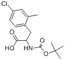 Boc-4-chloro-2-methyl-dl-phenylalanineStructure,853680-24-7Structure Boc-4-chloro-2-methyl-dl-phenylalanine Structure,853680-24-7Structure