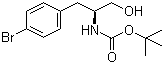 (S)-tert-butyl 1-(4-bromophenyl)-3-hydroxypropan-2-ylcarbamateStructure,854760-84-2Structure (S)-tert-butyl 1-(4-bromophenyl)-3-hydroxypropan-2-ylcarbamate Structure,854760-84-2Structure