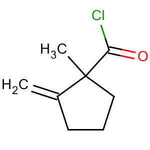 (9ci)-1-甲基-2-亞甲基-環(huán)戊烷羰酰氯結(jié)構(gòu)式_85620-37-7結(jié)構(gòu)式