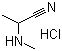 2-(Methylamino)propanenitrile hydrochlorideStructure,856812-41-4Structure 2-(Methylamino)propanenitrile hydrochloride Structure,856812-41-4Structure