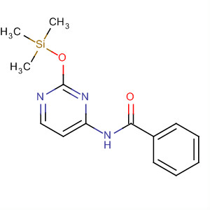 N-(2-((trimethylsilyl)oxy)pyrimidin-4-yl)benzamideStructure,85743-99-3Structure N-(2-((trimethylsilyl)oxy)pyrimidin-4-yl)benzamide Structure,85743-99-3Structure