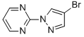 2-(4-Bromo-1h-pyrazol-1-yl)pyrimidineStructure,857641-46-4Structure 2-(4-Bromo-1h-pyrazol-1-yl)pyrimidine Structure,857641-46-4Structure