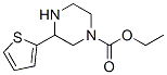 3-Thiophen-2-yl-piperazine-1-carboxylic acid ethyl esterStructure,85803-50-5Structure 3-Thiophen-2-yl-piperazine-1-carboxylic acid ethyl ester Structure,85803-50-5Structure