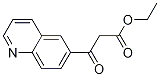 Ethyl 3-oxo-3-(6-quinolyl)propanoateStructure,858646-09-0Structure Ethyl 3-oxo-3-(6-quinolyl)propanoate Structure,858646-09-0Structure