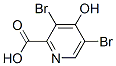 3,5-Dibromo-4-hydroxypyridine-2-carboxylic acidStructure,858852-20-7Structure 3,5-Dibromo-4-hydroxypyridine-2-carboxylic acid Structure,858852-20-7Structure
