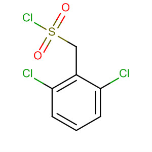 (2,6-二氯苯基)甲烷磺酰氯結(jié)構(gòu)式_85952-31-4結(jié)構(gòu)式