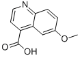 6-Methoxy-4-Quinolinecarboxylic AcidStructure,86-68-0Structure 6-Methoxy-4-Quinolinecarboxylic Acid Structure,86-68-0Structure
