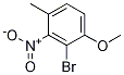 2-Bromo-1-methoxy-4-methyl-3-nitrobenzeneStructure,860734-28-7Structure 2-Bromo-1-methoxy-4-methyl-3-nitrobenzene Structure,860734-28-7Structure
