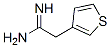 2-Thiophen-3-yl-acetamidineStructure,861198-53-0Structure 2-Thiophen-3-yl-acetamidine Structure,861198-53-0Structure
