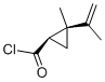 順式-(9ci)-2-甲基-2-(1-甲基乙烯)-環(huán)丙烷羰酰氯結(jié)構(gòu)式_86133-43-9結(jié)構(gòu)式
