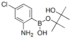 Benzenamine, 5-chloro-2-(4,4,5,5-tetramethyl-1,3,2-dioxaborolan-2-yl)-Structure,863578-21-6Structure Benzenamine, 5-chloro-2-(4,4,5,5-tetramethyl-1,3,2-dioxaborolan-2-yl)- Structure,863578-21-6Structure