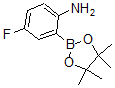 Benzenamine, 4-fluoro-2-(4,4,5,5-tetramethyl-1,3,2-dioxaborolan-2-yl)-Structure,863578-24-9Structure Benzenamine, 4-fluoro-2-(4,4,5,5-tetramethyl-1,3,2-dioxaborolan-2-yl)- Structure,863578-24-9Structure