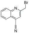 2-(溴甲基)-4-喹啉甲腈結(jié)構(gòu)式_863654-36-8結(jié)構(gòu)式