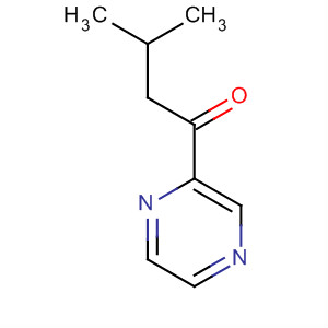 1-(2-吡嗪)-3-甲基-1-丁酮結(jié)構(gòu)式_86461-64-5結(jié)構(gòu)式