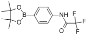 2,2,2-三氟-n-[4-(4,4,5,5-四甲基-[1,3,2]二噁硼烷-2-基)-苯基]-乙酰胺結(jié)構(gòu)式_864754-08-5結(jié)構(gòu)式